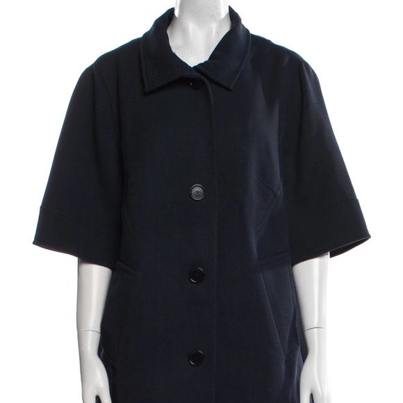 Akris Punto Jackets & Blazers - Akris Punto Navy Wool Coat